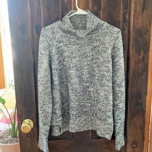 Madewell Marled turtle neck sweater